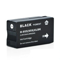 
              3 x Compatible HP 955XL Black High Yield Ink Cartridge L0S72AA - 2,000 Pages
            