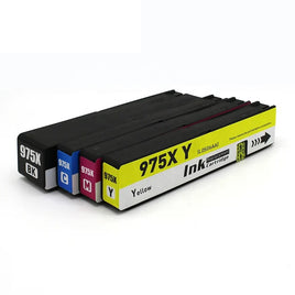 5 x Compatible HP 975X Ink Cartridge L0S00AA - L0S09AA (2BK 1C 1M 1Y)