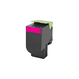 1 x Compatible Lexmark CX310 / CX410 / CX510 Standard Magenta Toner Cartridge 80C8SM0 - 2,000 Pages