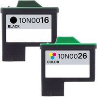 
              3 x Compatible Lexmark No. 16 + No. 26 Ink Cartridge 10N0016 + 10N0026 (2BK 1CL)
            