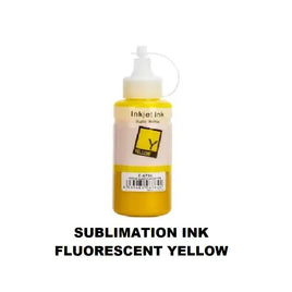 1 x Compatible 100mL Fluorescent Yellow Sublimation Ink