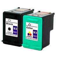 
              2 x Compatible HP 92 + HP 93 Inkjet Cartridge C9362WA + C9361WA (1BK 1CL)
            