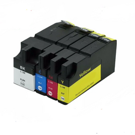 4 x Compatible Lexmark 220XL Ink Cartridge 14L0174AAN - 14L0177AAN