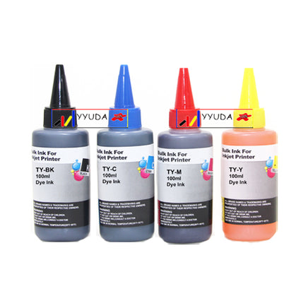 4 x Compatible HP 63XL Refill 100ml Ink Kit