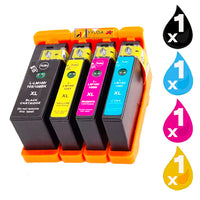 
              4 x Compatible Lexmark 100XL Ink Cartridge 14N1068A - 14N1071A
            