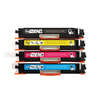 
              4 x Compatible HP 130A Toner Cartridge CF350A - CF353A (1BK 1C 1M 1Y)
            