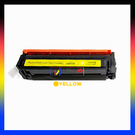 1 x Compatible HP 204A Yellow Toner Cartridge CF512A