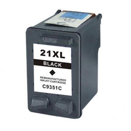 1 x Compatible HP 21XL Black Inkjet Cartridge C9351CA