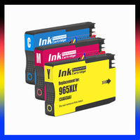 
              3 x Compatible HP 965XL CMY High Yield Colour Ink Cartridge 3JA81AA - 3JA83AA (1C 1M 1Y)
            