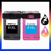 
              3 x Compatible HP 61XL High Yield Inkjet Cartridge CH563WA + CH564WA (2BK 1CL)
            