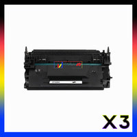 
              3 x Compatible HP 26X Black Toner Cartridge CF226X - 9,000 Pages
            