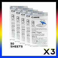 
              3 x Genuine HP / Canon 1RF42A Sprocket Zink Photo Paper 2 Inches x 3 Inches (3 Pack x 50 Sheets)
            