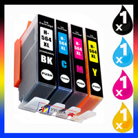 
              4 x Compatible HP 564XL High Yield Ink Cartridge CN684WA - CB325WA (1BK 1C 1M 1Y)
            