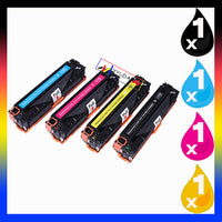 
              4 x Compatible HP 125A Toner Cartridge CB540A - CB543A (1BK 1C 1M 1Y)
            