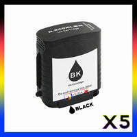 
              5 x Compatible HP 940XL Black High Yield Ink Cartridge C4906AA - 2,200 Pages
            