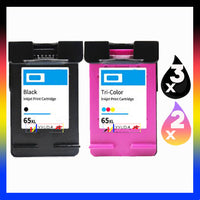 
              5 x Compatible HP 65XL High Yield Inkjet Cartridge N9K04AA + N9K03AA (3BK 2CL)
            