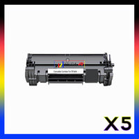 
              5 x Compatible HP 48A Black Toner Cartridge CF248A - 1,000 Pages
            