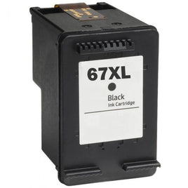 4 x Compatible HP 67XL Black Inkjet Cartridge 3YM57AA - 240 Pages