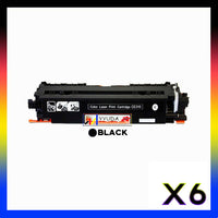 
              6 x Compatible HP 130A Black Toner Cartridge CF350A - 1,300 Pages
            