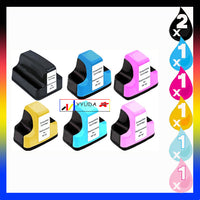 
              7 x Compatible HP 02 Ink Cartridge C8721WA - C8775WA (2BK 1C 1M 1Y 1LC 1LM)
            