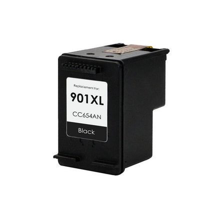 2 x Compatible HP 901XL Black Inkjet Cartridge CC654AA