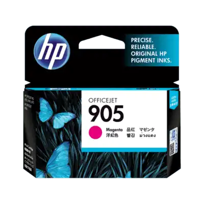 1 x Genuine HP 905 Magenta Ink Cartridge T6L93AA