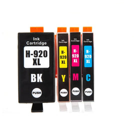 8 x Compatible HP 920XL High Yield Ink Cartridge CD972AA - CD975AA (2BK 2C 2M 2Y)