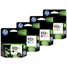 4 x Genuine HP 932XL 933XL Ink Cartridge CN053AA - CN056AA (1BK 1C 1M 1Y)