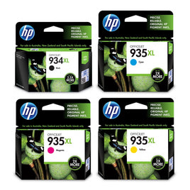 4 x Genuine HP 934XL 935XL Ink Cartridge C2P23AA - C2P26AA (1BK 1C 1M 1Y)