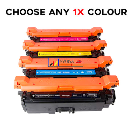 Choose Any 1 x Compatible HP 504X / 504A Toner Cartridge CE250X - CE253A