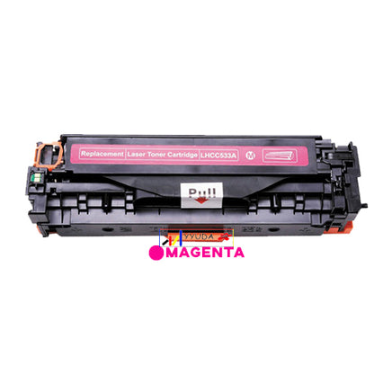 1 x Compatible HP 304A Magenta Toner Cartridge CC533A