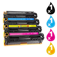 
              4 x Compatible HP 131X Toner Cartridge CF210X - CF213A (1BK 1C 1M 1Y)
            