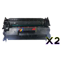 
              2 x Compatible HP 76A "WITH CHIP" Black Toner Cartridge CF276A
            