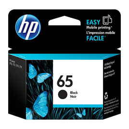 1 x Genuine HP 65 Black Ink Cartridge N9K02AA