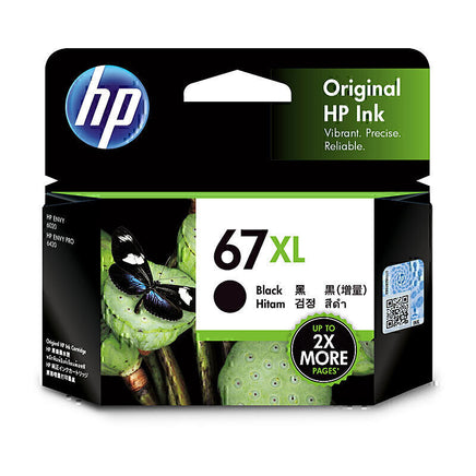 1 x Genuine HP 67XL Black Ink Cartridge 3YM57AA