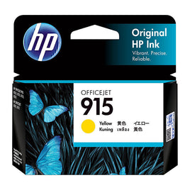 1 x Genuine HP 915 Yellow Ink Cartridge 3YM17AA