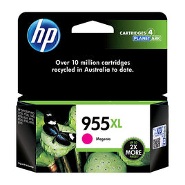 1 x Genuine HP 955XL Magenta Ink Cartridge L0S66AA