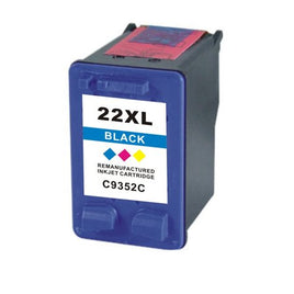 1 x Compatible HP 22XL Tri Colour Inkjet Cartridge C9352CA