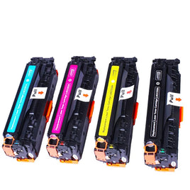 5 x Compatible HP 304A Toner Cartridge CC530A - CC533A (2BK 1C 1M 1Y)