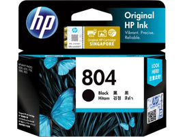 1 x Genuine HP 804 Black Ink Cartridge T6N10AA