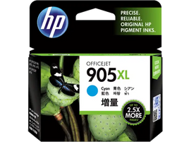 1 x Genuine HP 905XL Cyan Ink Cartridge T6M05AA