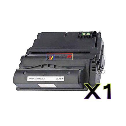 1 x Compatible HP 38A Black Toner Cartridge Q1338A - 12,000 Pages