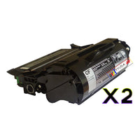 
              2 x Compatible Lexmark T650 Black Toner Cartridge T650H11P
            