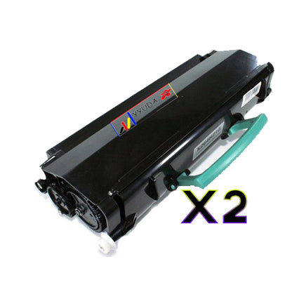 2 x Compatible Lexmark X203 / X204 Black Toner Cartridge X203A11G