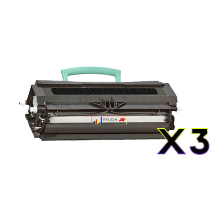 3 x Compatible Lexmark X264 / X363 / X364 Black Toner Cartridge X264H11G