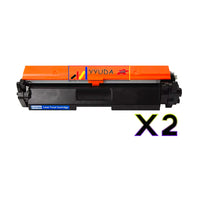 
              2 x Compatible HP 30X Black Toner Cartridge CF230X
            