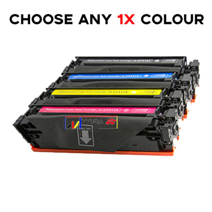 Choose Any 1 x Compatible HP 410X Toner Cartridge CF410X - CF413X