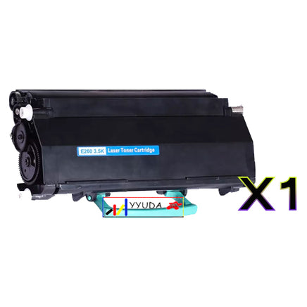 1 x Compatible Lexmark E260 / E360 / E460 Black Toner Cartridge E260A11P