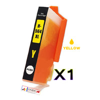 
              1 x Compatible HP 564XL Yellow High Yield Ink Cartridge CB325WA
            