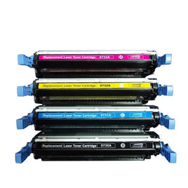 4 x Compatible HP 645A Toner Cartridge C9730A - C9733A (1BK 1C 1M 1Y)